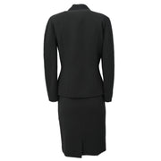 Celine Setup Suit Jacket Skirt Black #38