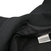 Chanel Single Breasted Jacket Black 97A #38