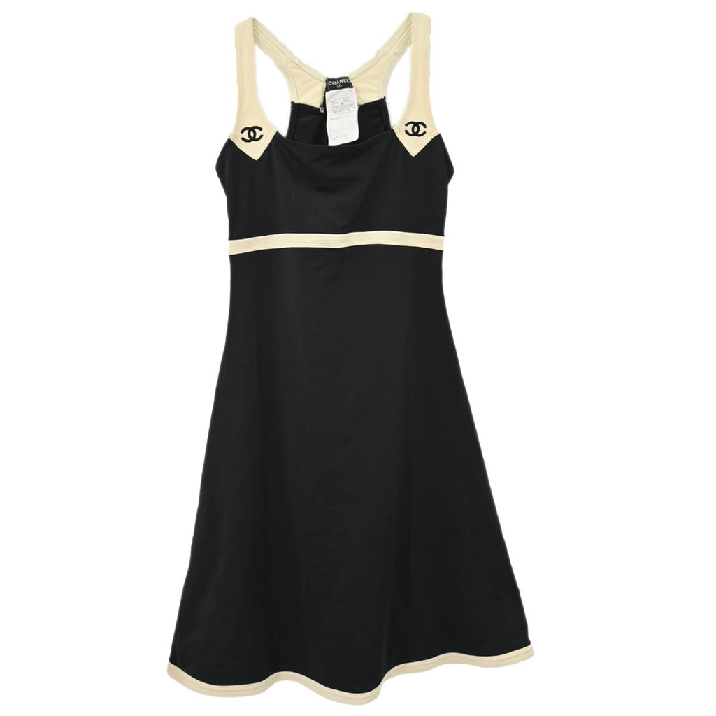 Chanel Sleeveless Dress Black 96C #38 – AMORE Vintage Tokyo