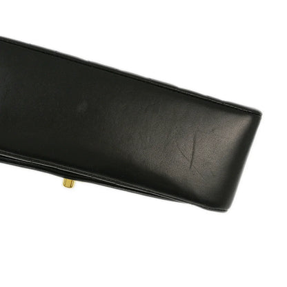 Chanel 1994-1996 Black Lambskin Small Diana Shoulder Bag