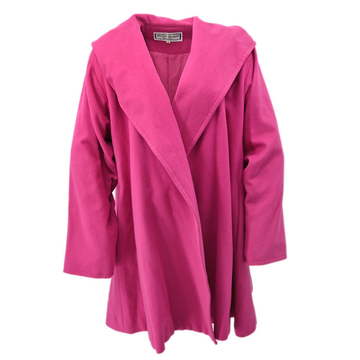 Yves Saint Laurent Coat Pink #M