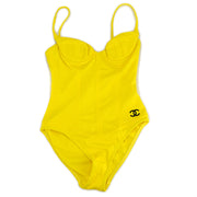 Chanel Swimwear Swimsuit Yellow #38