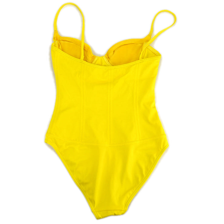 Chanel Swimwear Swimsuit Yellow #38