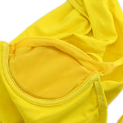 Chanel Swimwear Swimsuit Yellow #38