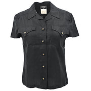 Chanel Shirt Black 97P #38