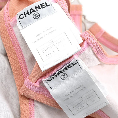 Chanel Swimwear Bikini Swimsuit Pink 02P #38