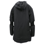 Chanel Sport Line Zip Up Hooded Jacket Black 02A #38