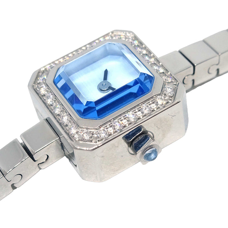 Corum Sugar Cube Ref.37.426.47 Quartz Watch SS Diamond