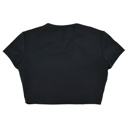 Chanel Cropped T-shirt Black 95P #42