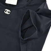 Chanel Cropped T-shirt Black 95P #42