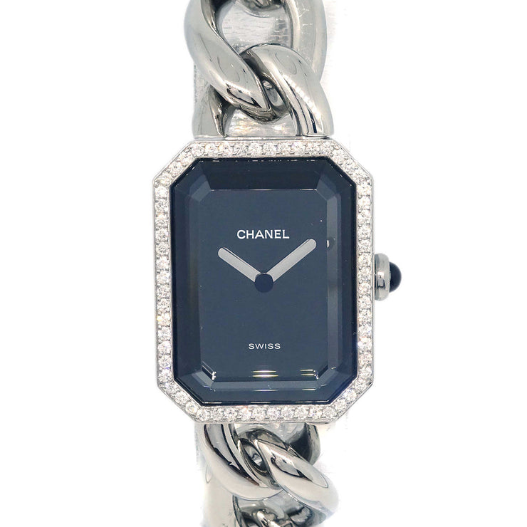 Chanel Premiere Watch SS Diamond #L