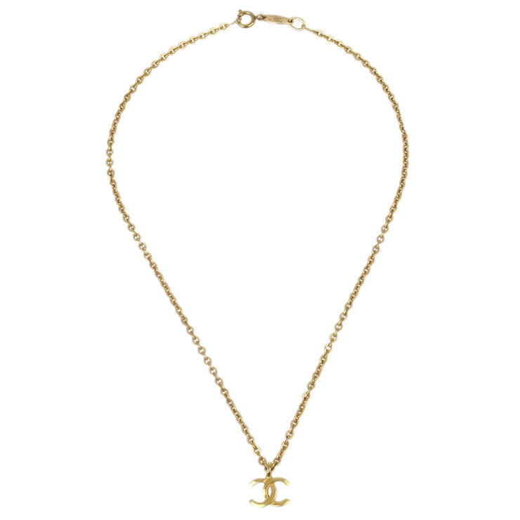 Chanel Gold CC Pendant Necklace 376/1982