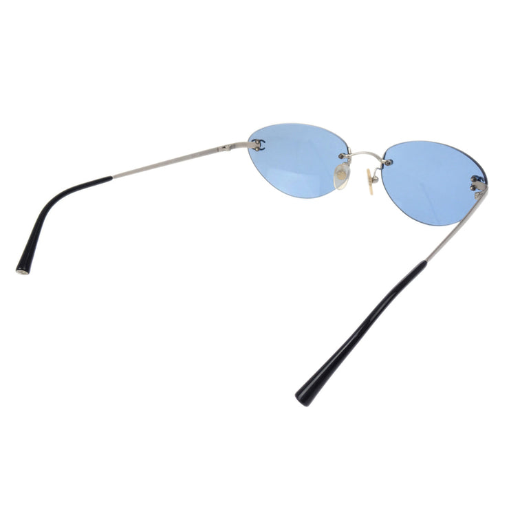 Chanel Sunglasses Eyewear Blue Small Good