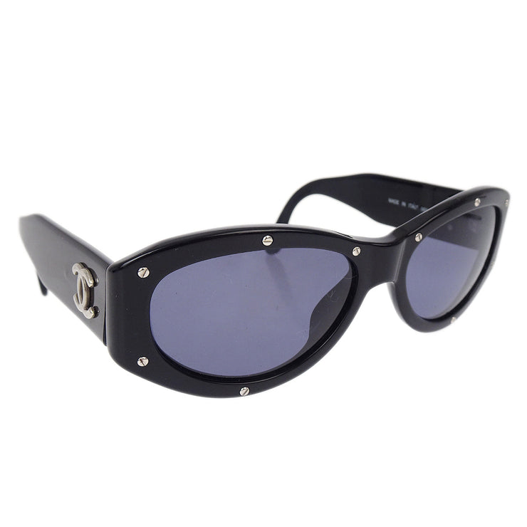 Chanel Sunglasses Eyewear Black Small Good