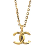 Chanel Gold CC Pendant Necklace 376/1982