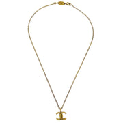 Chanel Gold CC Pendant Necklace 376/1982