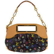 Louis Vuitton 2009 Black Monogram Multicolor Judy PM Handbag M40258