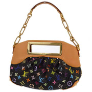 Louis Vuitton 2009 Black Monogram Multicolor Judy PM Handbag M40258