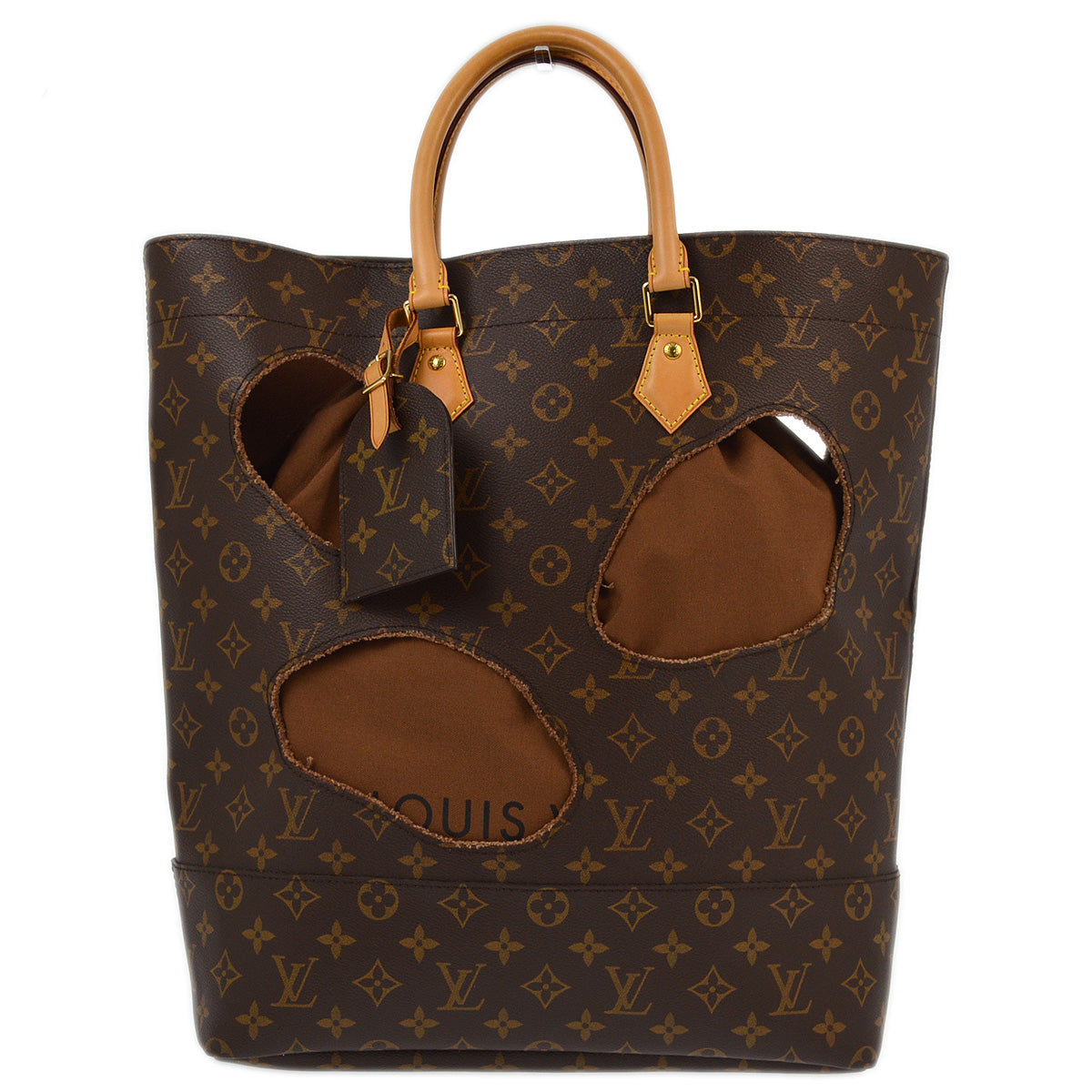 Louis Vuitton x Comme des Garcons 2014 Bag With Holes Tote Bag M40279
