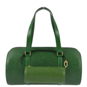 Louis Vuitton 1997 Green Epi Soufflot Handbag M52224