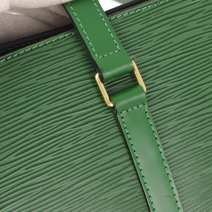 Louis Vuitton 1997 Green Epi Soufflot Handbag M52224