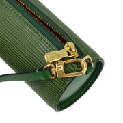 Louis Vuitton 1997 Green Epi Soufflot Handbag M52224