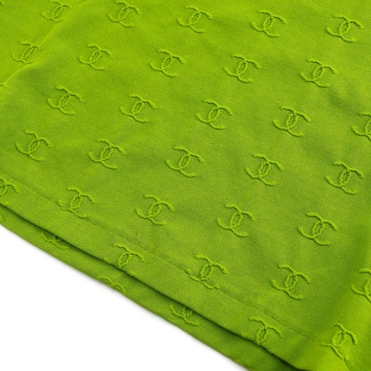Chanel Cropped T-shirt Top Green 97P #38 – AMORE Vintage Tokyo