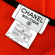 Chanel Cardigan Top Red 95P #38