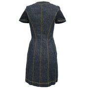 Chanel Denim Dress Indigo E97 #36