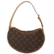 Louis Vuitton 2002 Monogram Pochette Croissant Handbag M51510