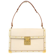 Louis Vuitton 2004 White Suhali L'aimable Handbag M92846