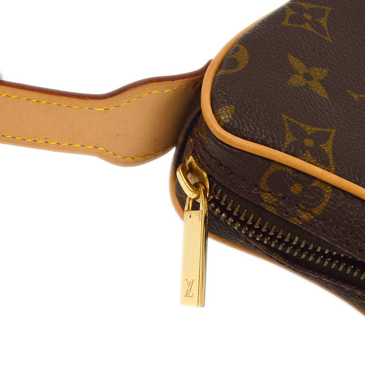 Louis Vuitton 2004 Monogram Pochette Croissant Handbag M51510