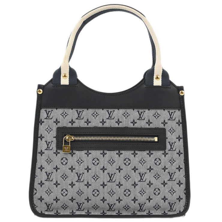 Louis Vuitton 2004 Blue Monogram Mini Sac Catline Handbag M92325