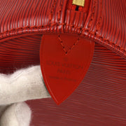 Louis Vuitton 1995 Red Epi Speedy 30 Handbag M43007