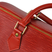 Louis Vuitton 1995 Red Epi Speedy 30 Handbag M43007