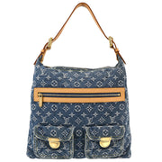 Louis Vuitton Blue Monogram Denim Baggy GM Shoulder Bag M95048