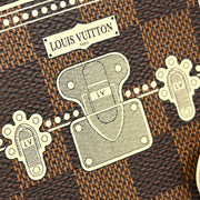 Louis Vuitton 2008 Damier Trunk Agenda PM Note Book Cover R20968 Small Good