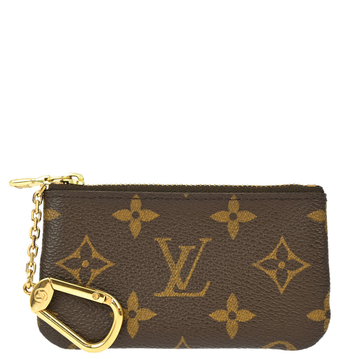 Louis Vuitton 2005 Monogram Pochette Cles Coin Purse Wallet M62650