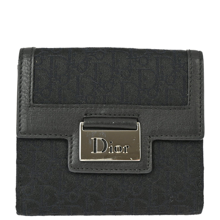 Christian Dior 2006 Black Trotter Wallet Purse