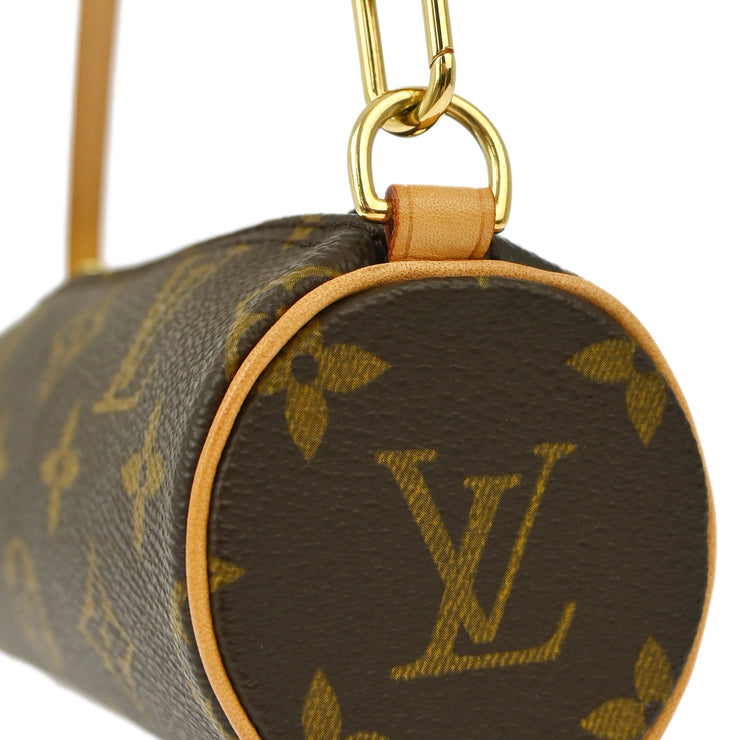 Louis Vuitton Monogram Papillon Attached Pouch Bag