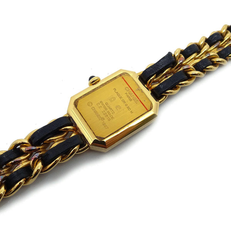 Chanel Premiere Quartz Watch Gold #M