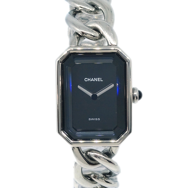 Chanel Premiere Quartz Watch Silver SS #M