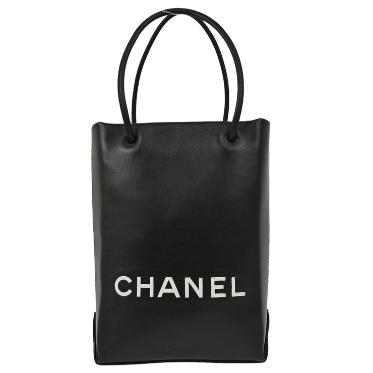 Chanel 2008-2009 Black Calfskin Essential Tote Bag