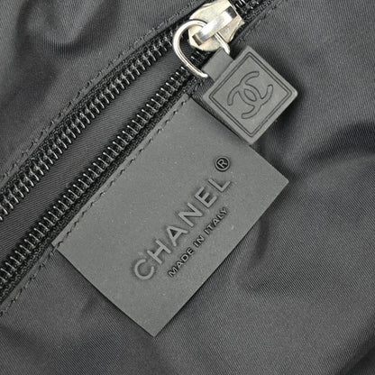 Chanel 2004-2005 Black Nylon Sport Line 2way Gym Shoulder Handbag