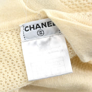 Chanel Sweater Knit Top Ivory 01C #38