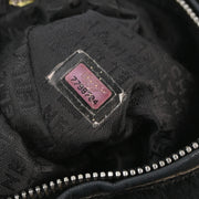 Chanel 2001-2003 Black Fur Chain Handbag