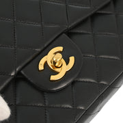 Chanel 1996-1997 Black Lambskin Backpack