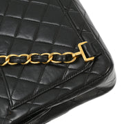 Chanel 1996-1997 Black Lambskin Backpack