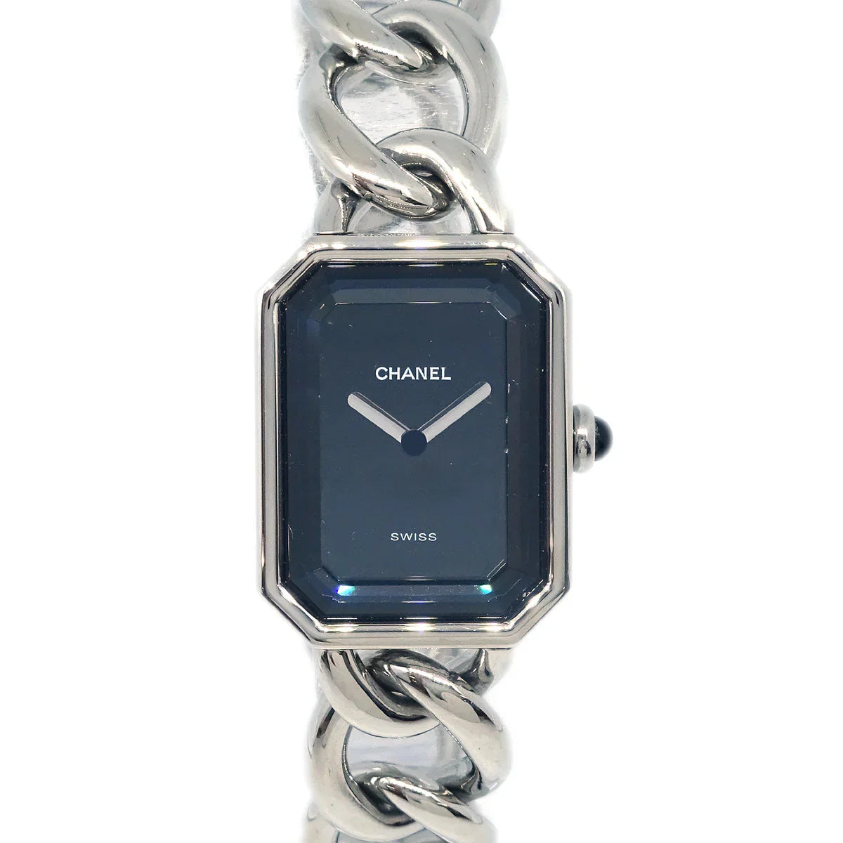 Chanel Premiere Quartz Watch Silver SS #L