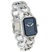 Chanel Premiere Quartz Watch Silver SS #L